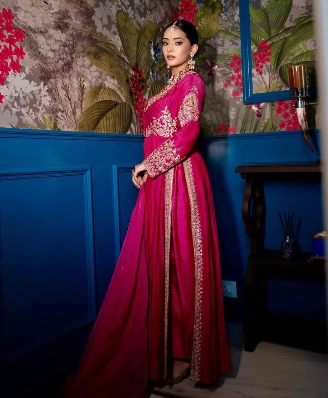 Zd-10097 By Fashid Wholesale Beautiful Colorful Fancy Wedding Collection Occasional Wear & Party Wear Roman Silk Dresses At Wholesale Price