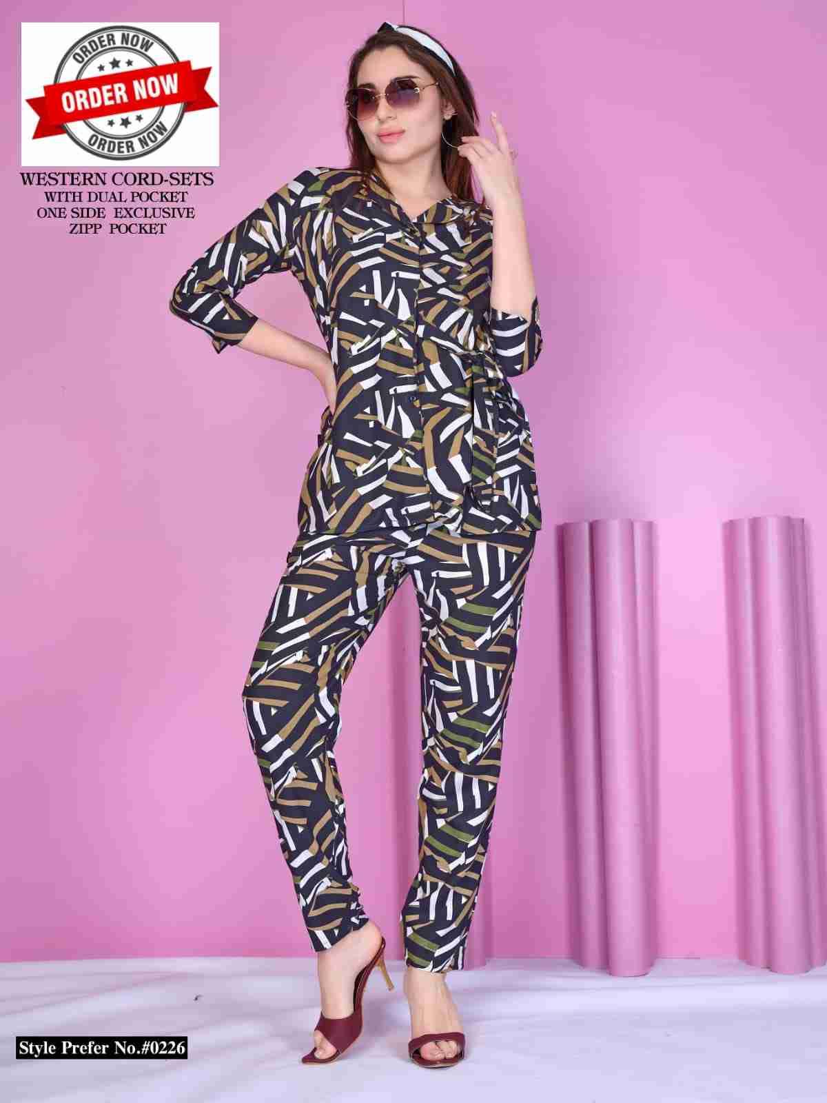 0226 By Kaamiri 0226-A To 0226-F Series Beautiful Stylish Fancy Colorful Casual Wear & Ethnic Wear Heavy Rayon Night Suits At Wholesale Price