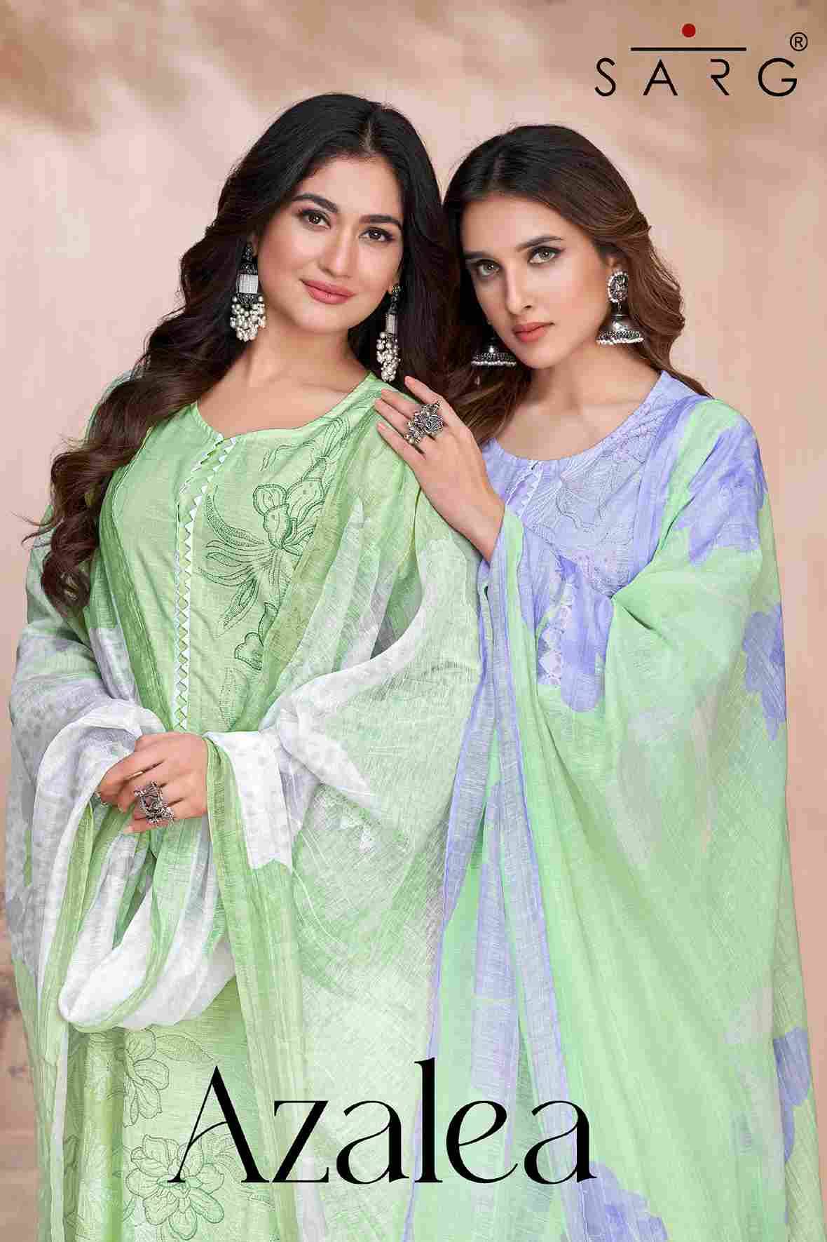 Azalea By Sarg Beautiful Stylish Festive Suits Fancy Colorful Casual Wear & Ethnic Wear & Ready To Wear Pure Lawn Cotton Digital Print Dresses At Wholesale Price