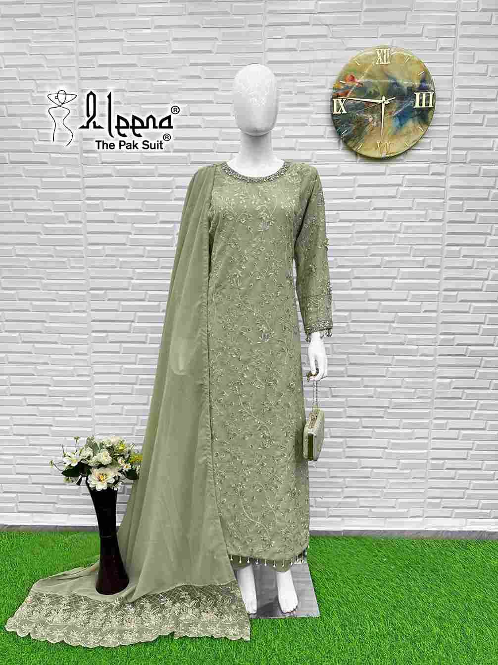 Aleena 1141 Colours By Aleena 1141-A To 1141-D Series Beautiful Pakistani Suits Stylish Fancy Colorful Party Wear & Occasional Wear Chiffon Embroidered Dresses At Wholesale Price