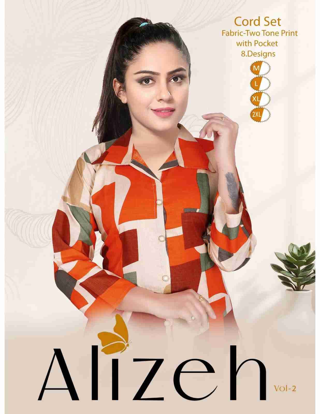 Alizeh Vol-2 By Kaamiri 201 To 208 Series Designer Stylish Fancy Colorful Beautiful Party Wear & Ethnic Wear Collection Fancy Co-Ords At Wholesale Price