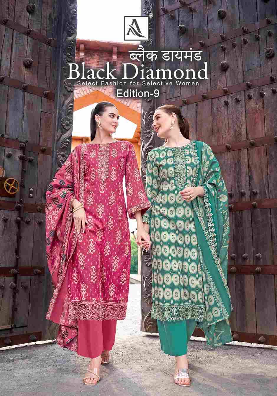 Black Diamond Vol-9 By Alok Suit 2016-827-01 To 2016-827-06 Series Beautiful Festive Suits Colorful Stylish Fancy Casual Wear & Ethnic Wear Pure Rayon Dresses At Wholesale Price