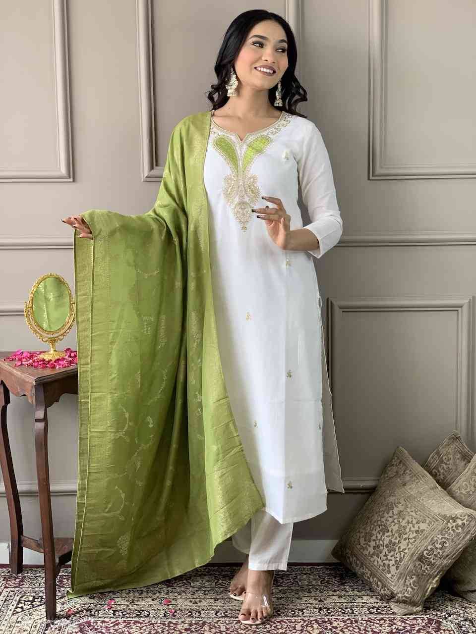Dc-564 By Fashid Wholesale Beautiful Stylish Festive Suits Fancy Colorful Casual Wear & Ethnic Wear & Ready To Wear Viscose Blend Dresses At Wholesale Price