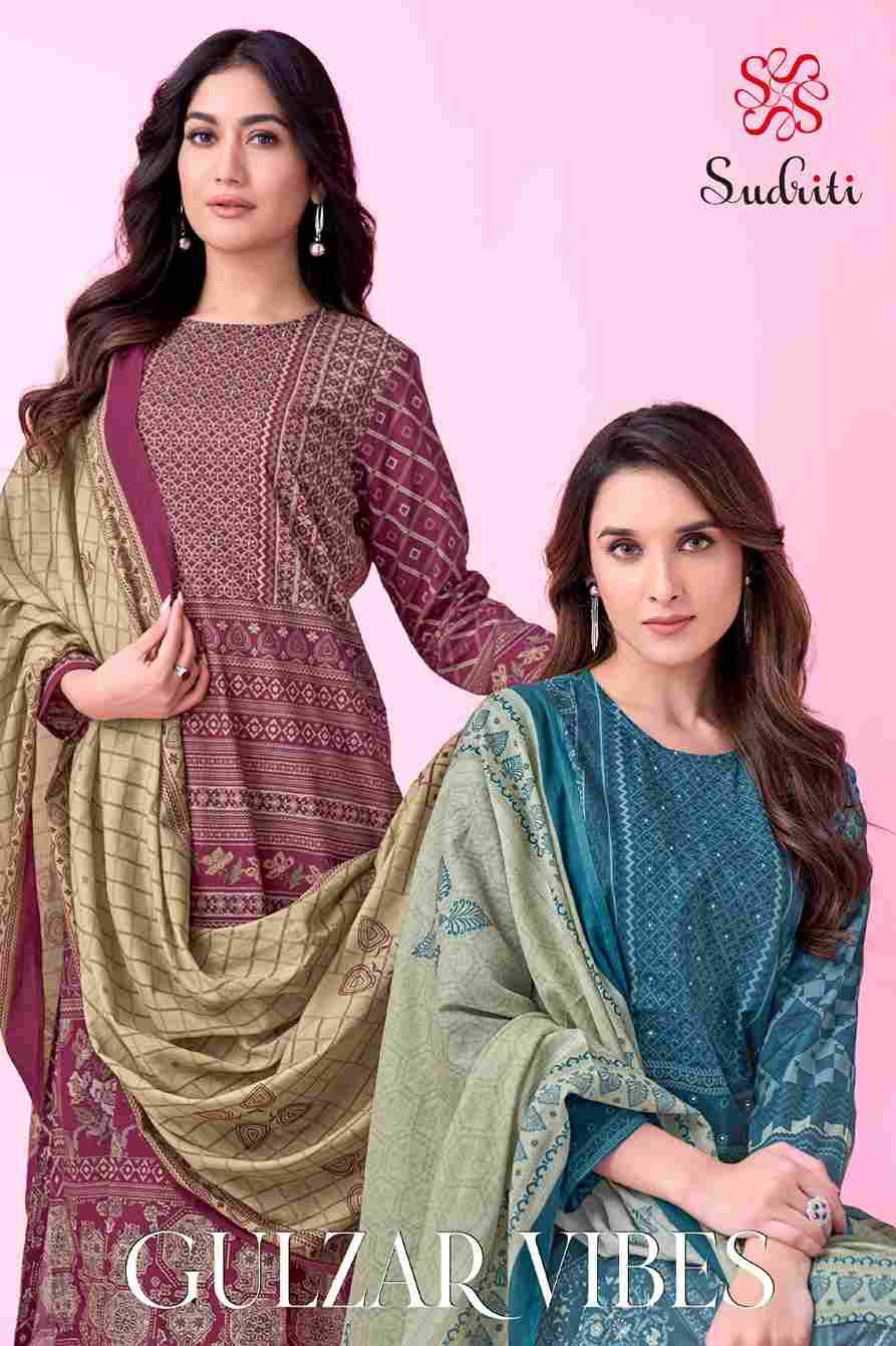 Gulzar Vibes By Sudriti Beautiful Stylish Festive Suits Fancy Colorful Casual Wear & Ethnic Wear & Ready To Wear Cotton Lawn Print Dresses At Wholesale Price