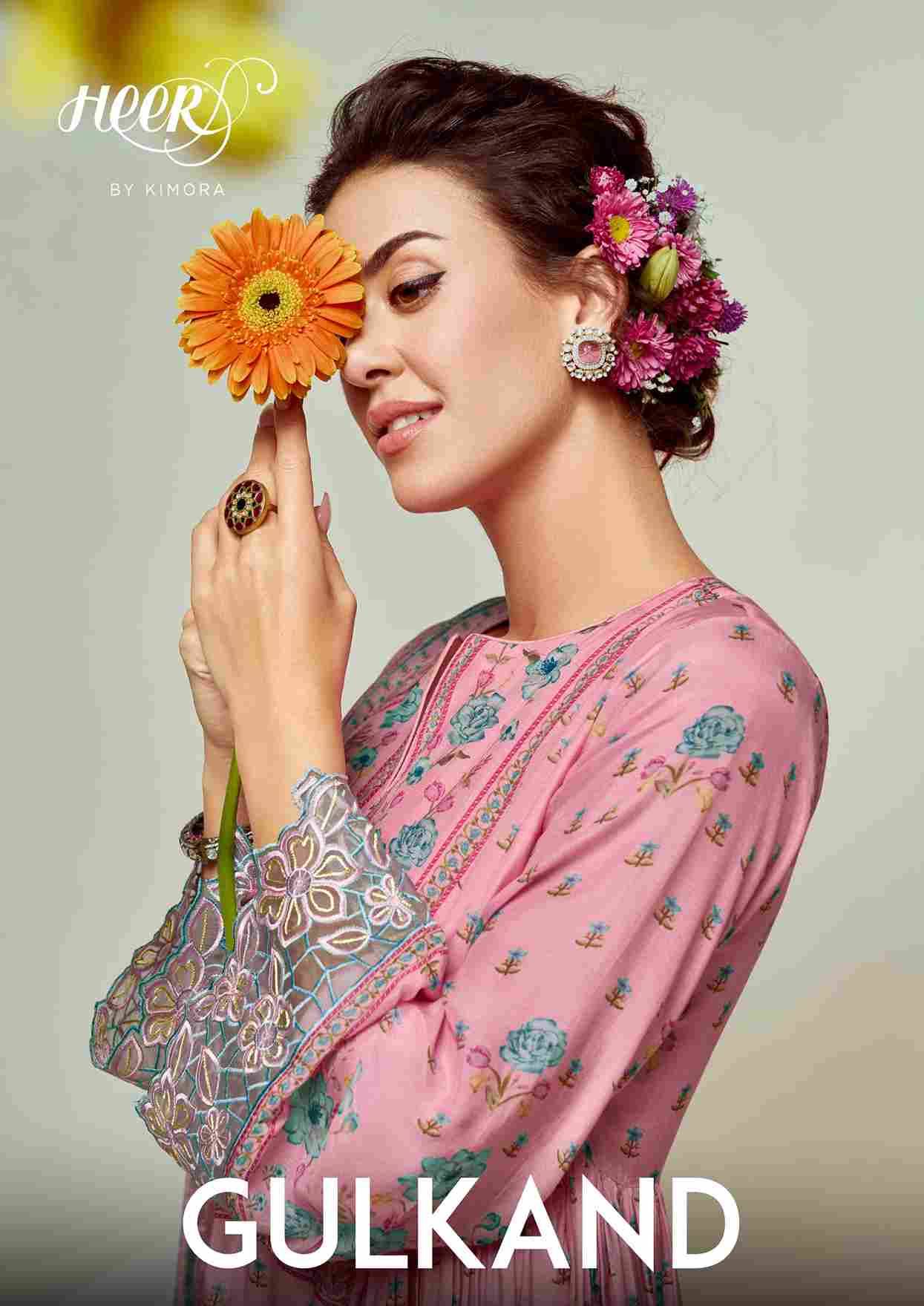 Gulkand By Kimora Fashion 9651 To 9656 Series Designer Festive Suits Collection Beautiful Stylish Fancy Colorful Party Wear & Occasional Wear Pure Muslin Dresses At Wholesale Price