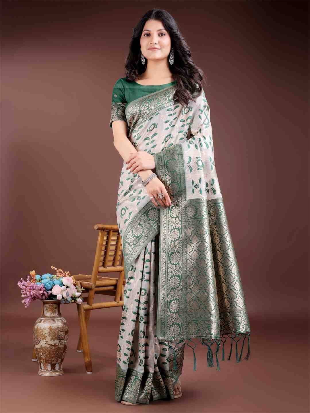 Linen Queen Vol-8 By Fashid Wholesale 1001 To 1006 Series Indian Traditional Wear Collection Beautiful Stylish Fancy Colorful Party Wear & Occasional Wear Linen Cotton Sarees At Wholesale Price