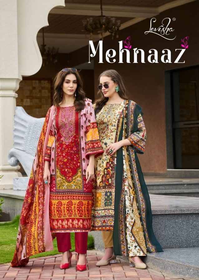 Mehnaaz By Levisha 7013 To 7020 Series Festive Suits Beautiful Fancy Colorful Stylish Party Wear & Occasional Wear Cambric Lawn Cotton Dresses At Wholesale Price