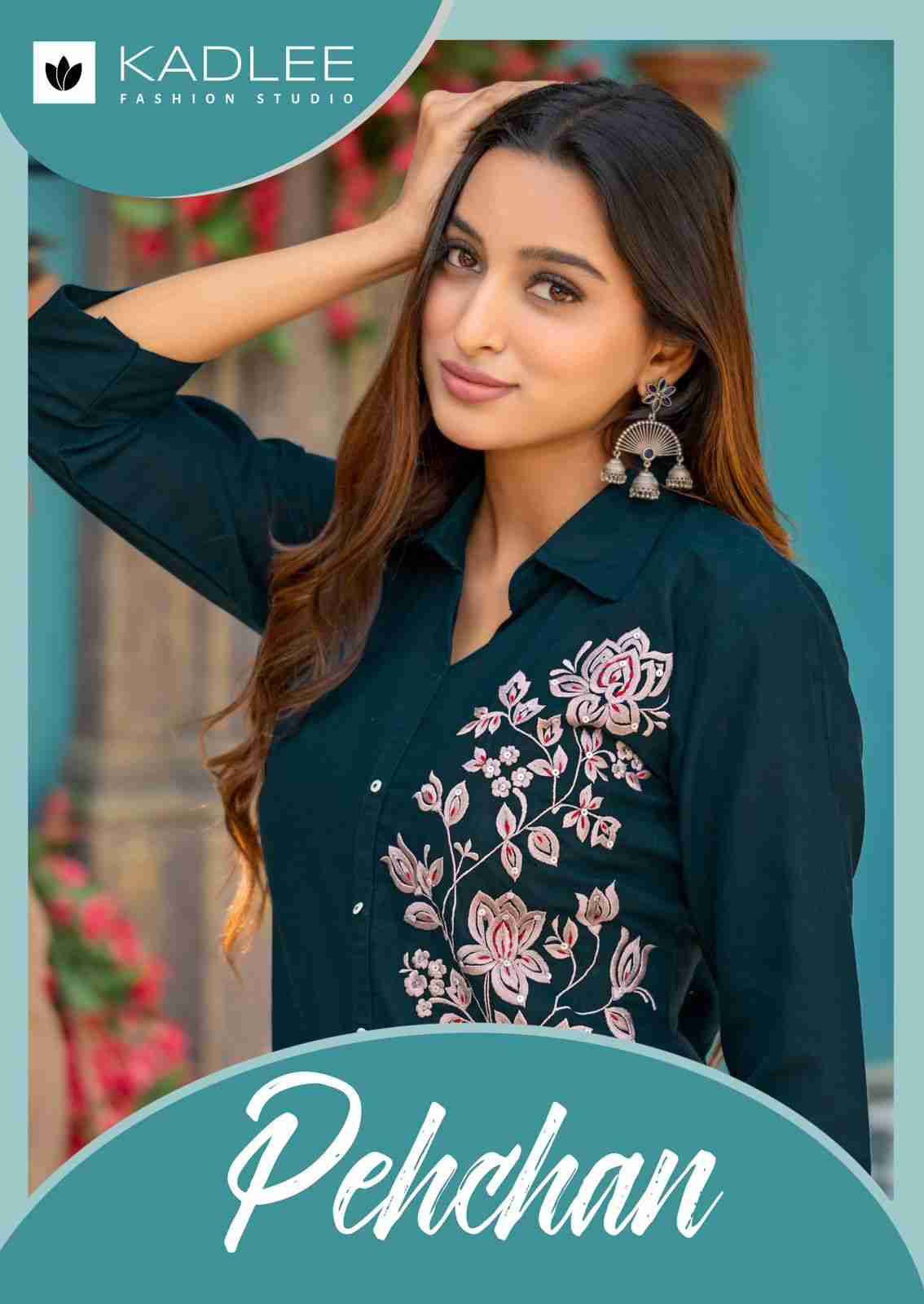Pehchan By Kadlee 2001 To 2006 Series Designer Stylish Fancy Colorful Beautiful Party Wear & Ethnic Wear Collection Heavy Rayon Kurtis With Bottom At Wholesale Price