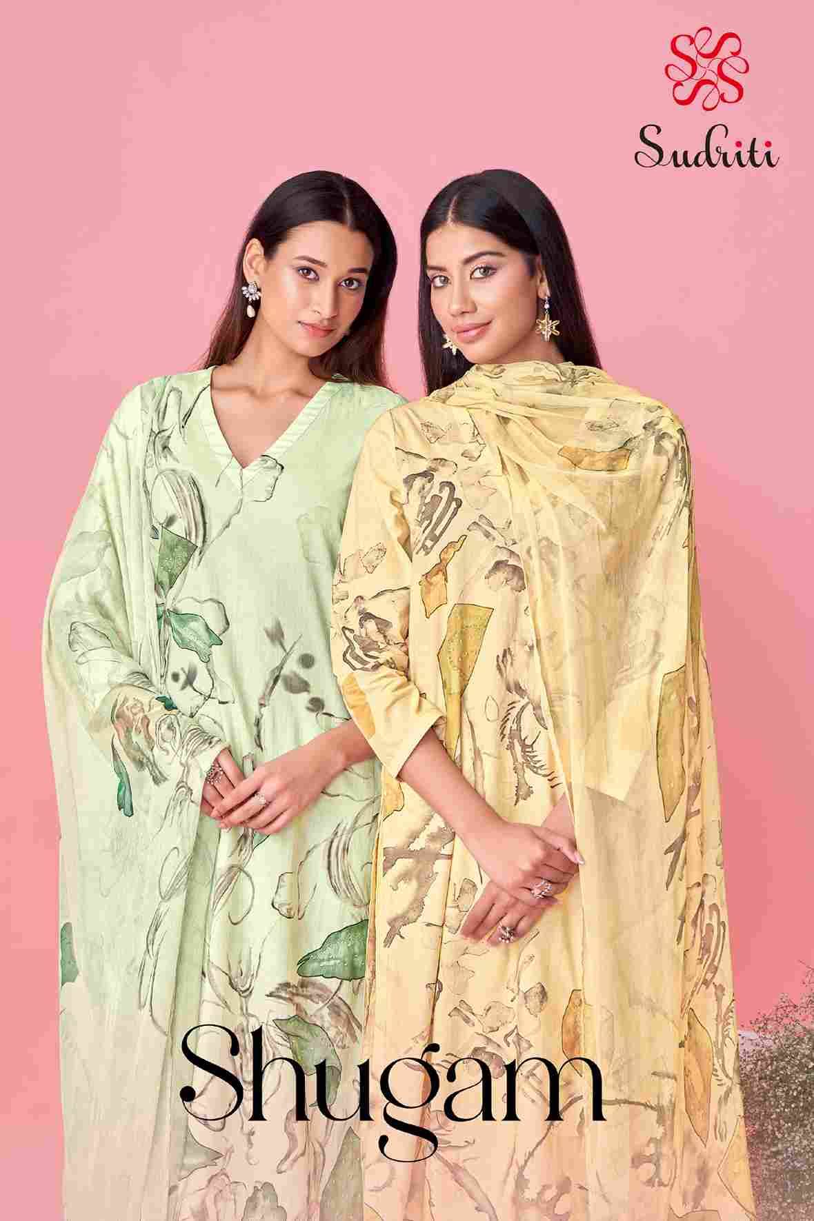 Shugam By Sudriti Beautiful Stylish Festive Suits Fancy Colorful Casual Wear & Ethnic Wear & Ready To Wear Cotton Lawn Print Dresses At Wholesale Price