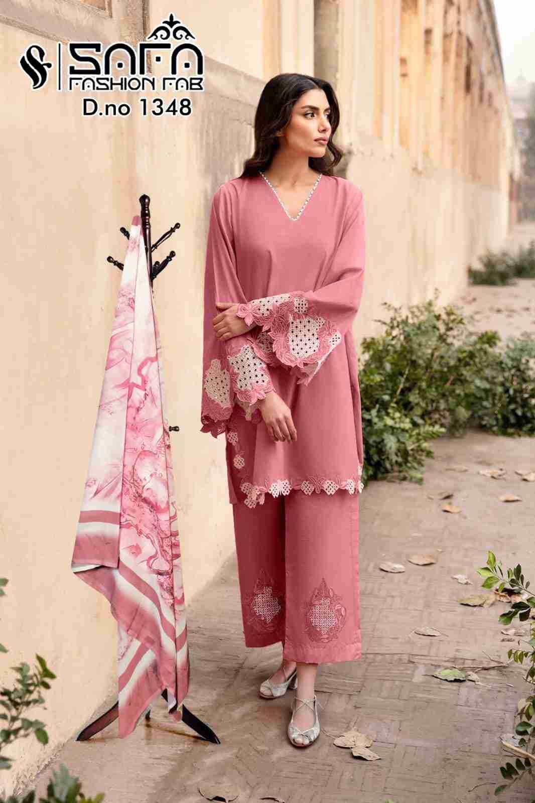 Safa 1348 Colours By Safa Fashion 1348-A To 1348-C Series Designer Stylish Fancy Colorful Beautiful Party Wear & Ethnic Wear Collection Heavy Viscose Dresses At Wholesale Price