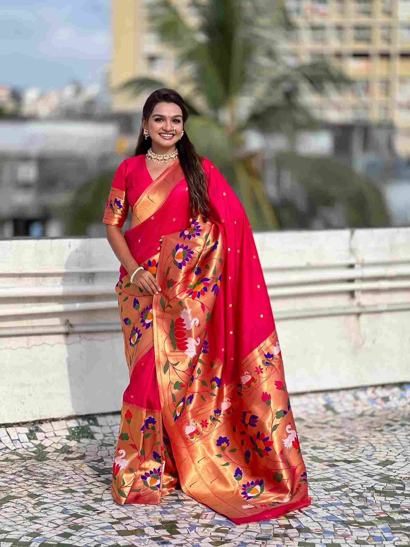 Shreeja By Fashid Wholesale 01 To 12 Series Indian Traditional Wear Collection Beautiful Stylish Fancy Colorful Party Wear & Occasional Wear Paithani Silk Sarees At Wholesale Price