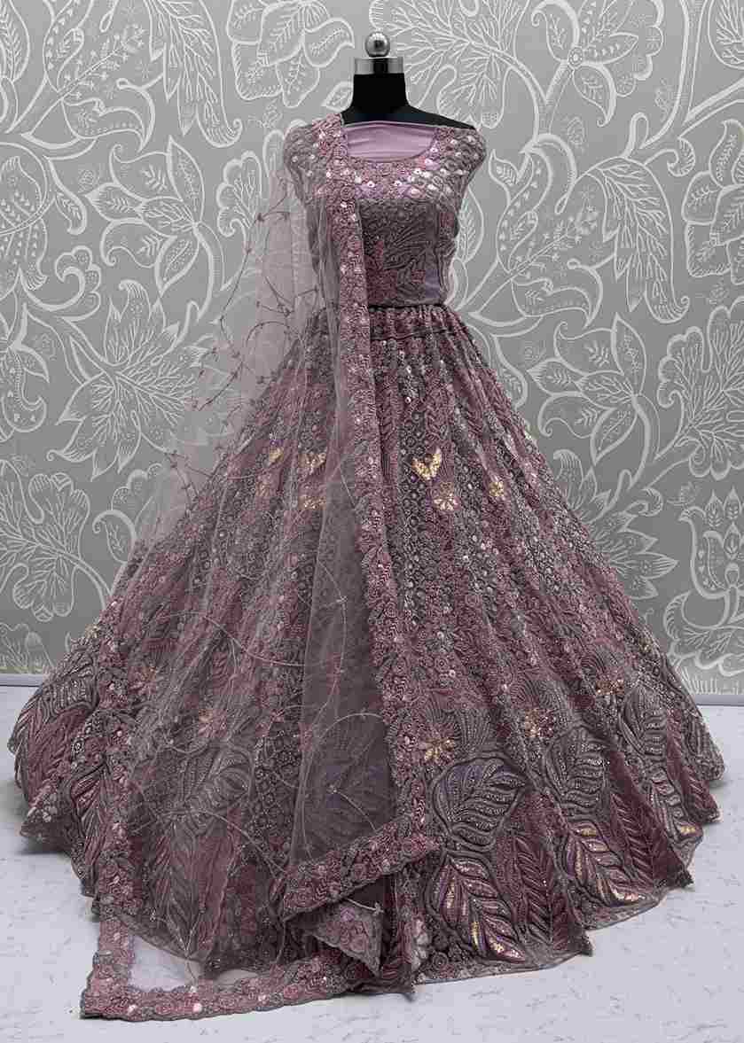 2872 By Fashid Wholesale 2872-A To 2872-D Series Festive Wear Collection Beautiful Stylish Colorful Fancy Party Wear & Occasional Wear Heavy Net Lehengas At Wholesale Price
