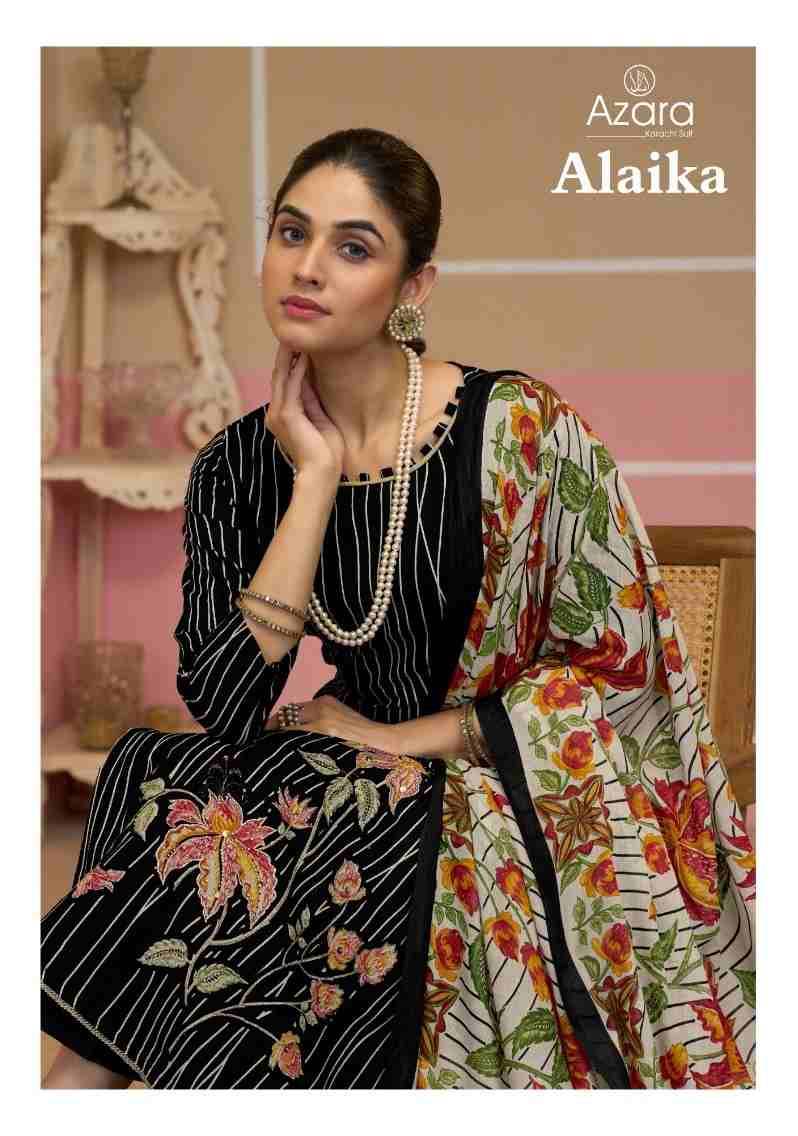 Alaika By Azara 64001 To 64002 Series Beautiful Stylish Festive Suits Fancy Colorful Casual Wear & Ethnic Wear & Ready To Wear Lawn Cotton Print Dresses At Wholesale Price