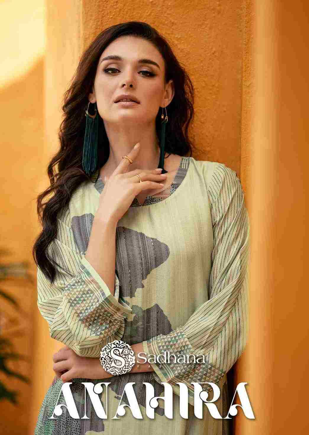 Anahira By Sadhana Fashion 11237 To 11242 Series Designer Festive Suits Beautiful Fancy Stylish Colorful Party Wear & Occasional Wear Pure Muslin Silk Print Dresses At Wholesale Price