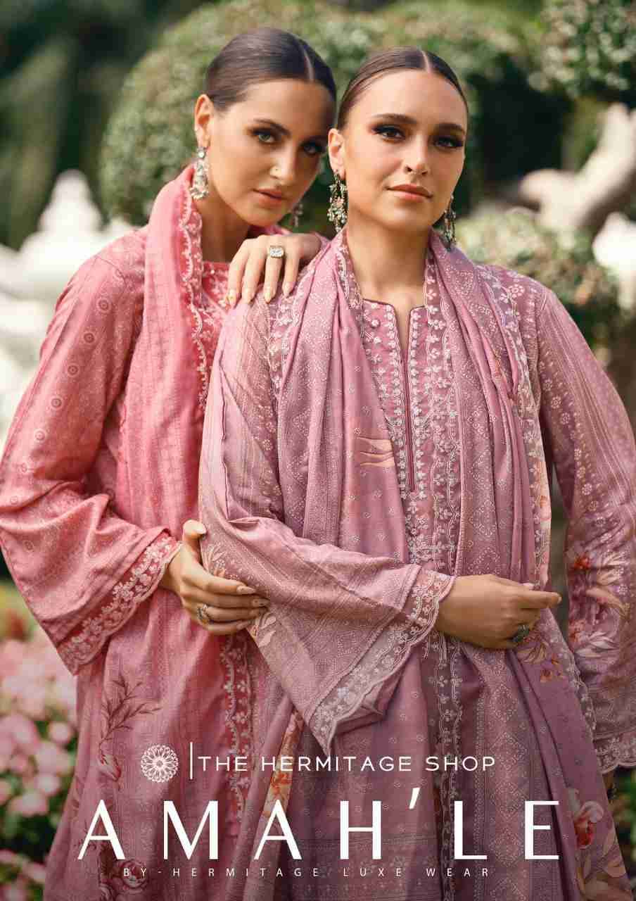 Amahle By The Hermitage Shop 01 To 06 Series Beautiful Festive Suits Colorful Stylish Fancy Casual Wear & Ethnic Wear Lawn Dresses At Wholesale Price