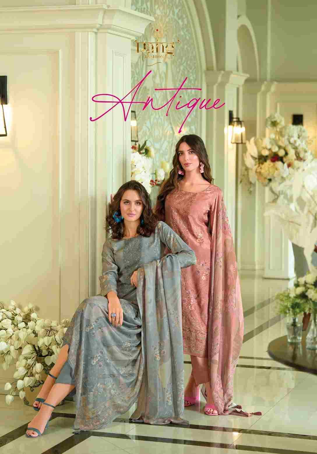 Antique By Rang Fashion 1001 To 1005 Series Beautiful Stylish Festive Suits Fancy Colorful Casual Wear & Ethnic Wear & Ready To Wear Muslin Print Dresses At Wholesale Price