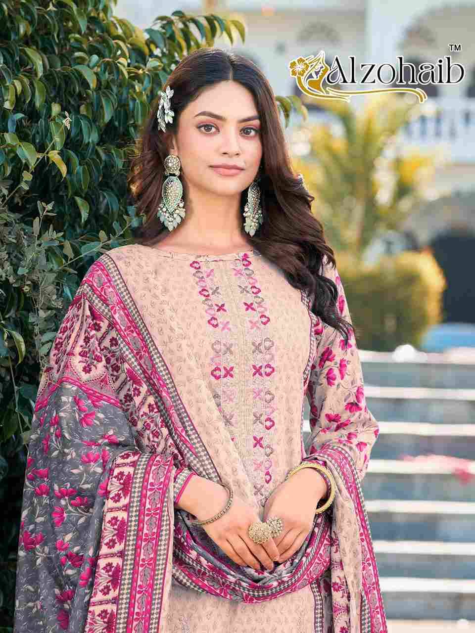 Alzohaib 1258 Series By Alzohaib Beautiful Pakistani Suits Stylish Fancy Colorful Party Wear & Occasional Wear Pure Cotton Print Dresses At Wholesale Price