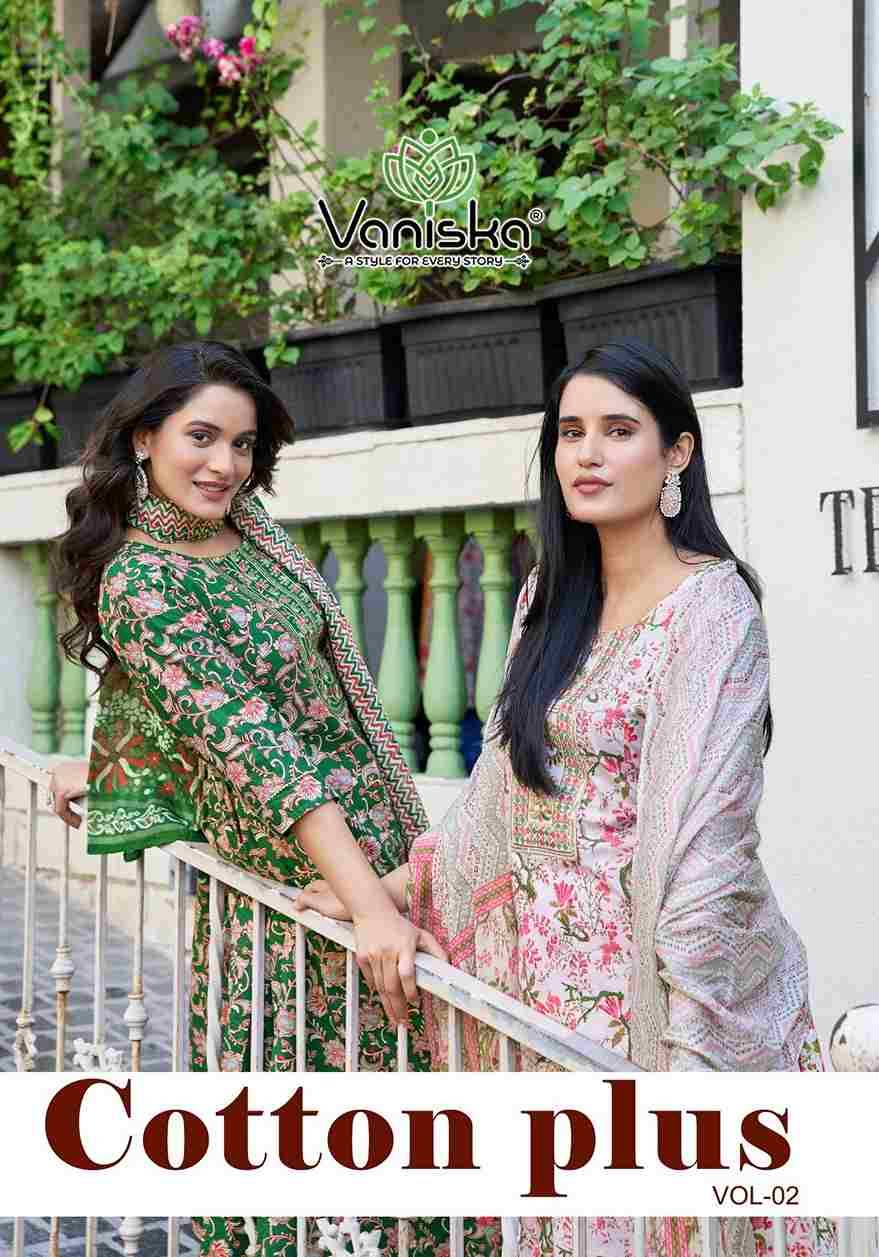 Cotton Plus Vol-2 By Vaniska 2001 To 2006 Series Designer Stylish Fancy Colorful Beautiful Party Wear & Ethnic Wear Collection Cambric Cotton Dresses At Wholesale Price