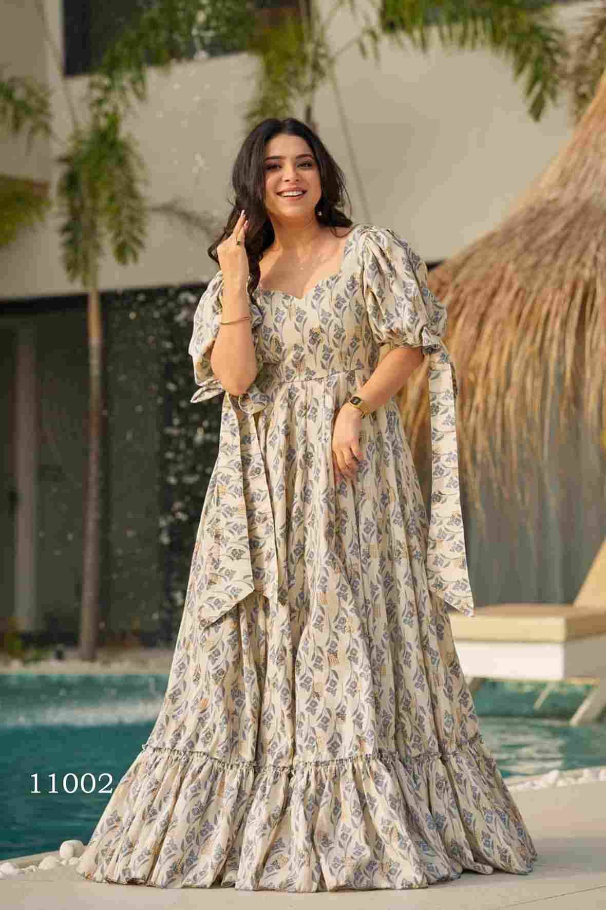 Clora Vol-11 By Fashid Wholesale 11001 To 11007 Series Beautiful Stylish Fancy Colorful Casual Wear & Ethnic Wear Rayon Gowns With Dupatta At Wholesale Price