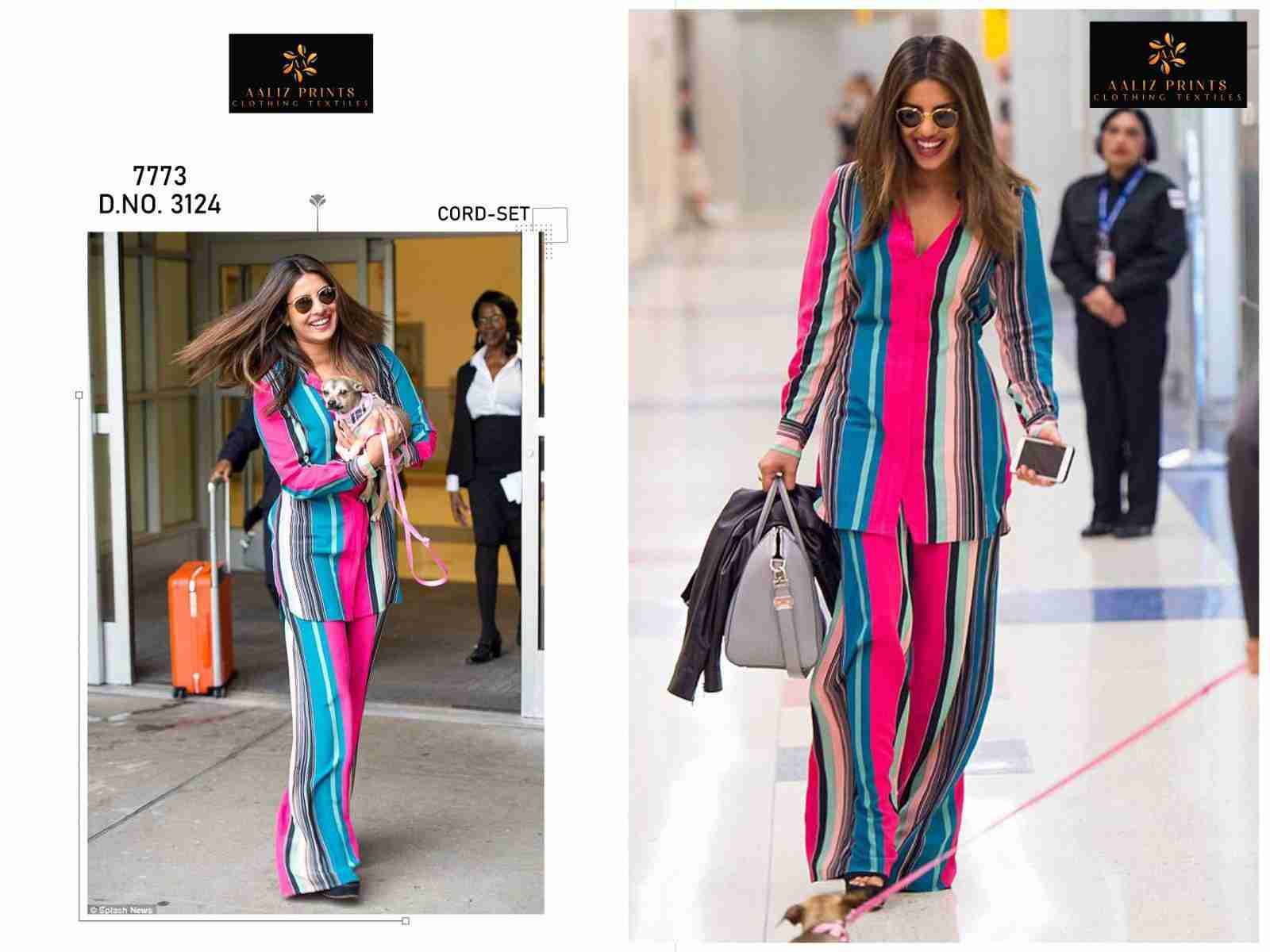 Cord Set Vol-12 By Aaliz Prints 3123 To 3126 Series Designer Stylish Fancy Colorful Beautiful Party Wear & Ethnic Wear Collection Lawn Print Co-Ord At Wholesale Price