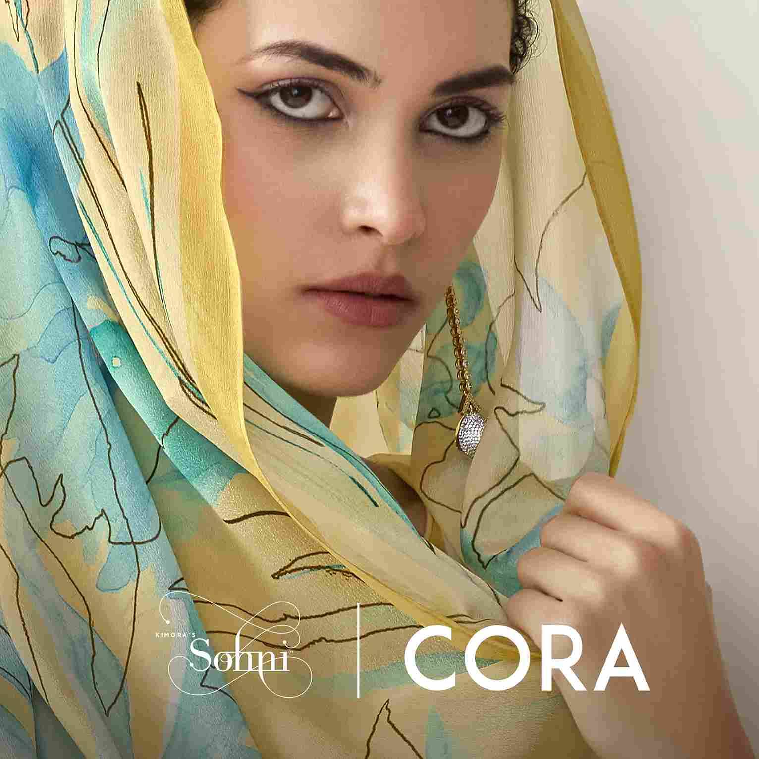 Cora By Sohni 381 To 384 Series Beautiful Suits Colorful Stylish Fancy Casual Wear & Ethnic Wear Pure Muslin Dresses At Wholesale Price