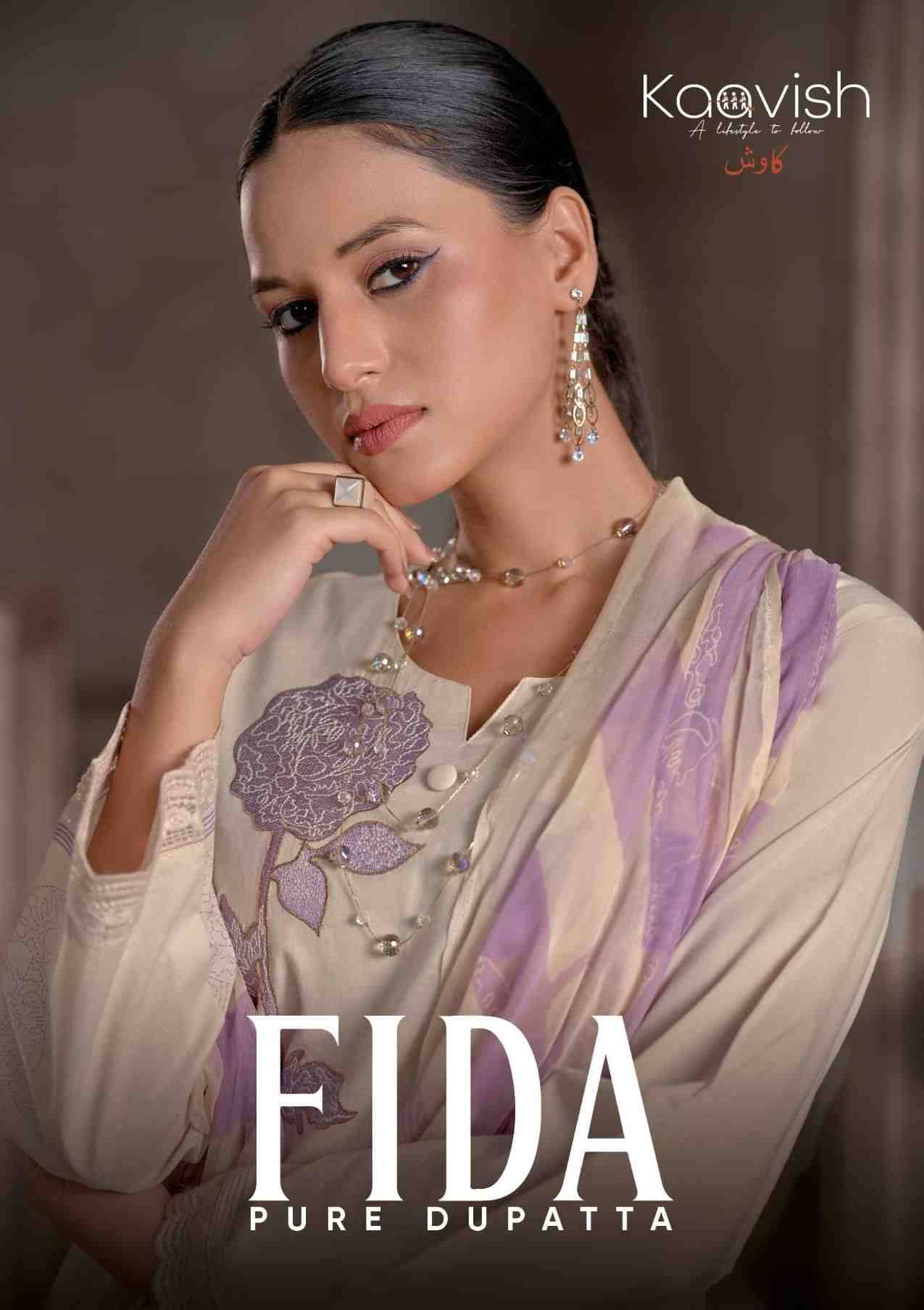 Fida By Kaavish 1651 To 1654 Series Beautiful Festive Suits Colorful Stylish Fancy Casual Wear & Ethnic Wear Pure Lawn Cotton Dresses At Wholesale Price
