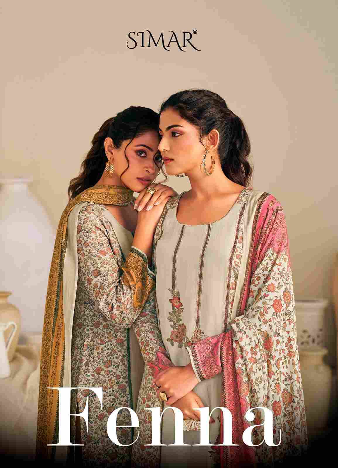 Fenna By Simar 8190-A To 8190-D Series Designer Festive Suits Beautiful Stylish Fancy Colorful Party Wear & Occasional Wear Pure Viscose Muslin Dresses At Wholesale Price