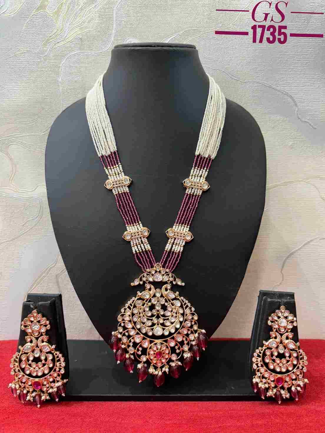 Gs-1735 By Fashid Wholesale 01 To 04 Series Traditional Artificial Jewellery For Indian Attire At Exclusive Range.
