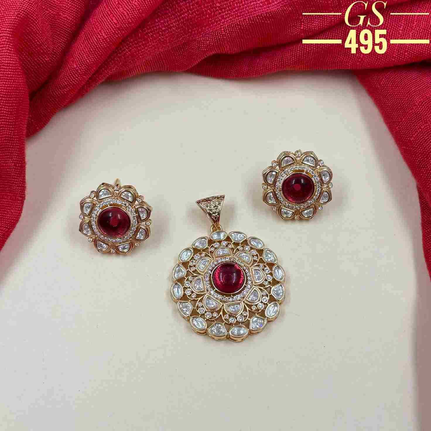 Gs-101 By Fashid Wholesale 01 To 07 Series Traditional Artificial Jewellery For Indian Attire At Exclusive Range.
