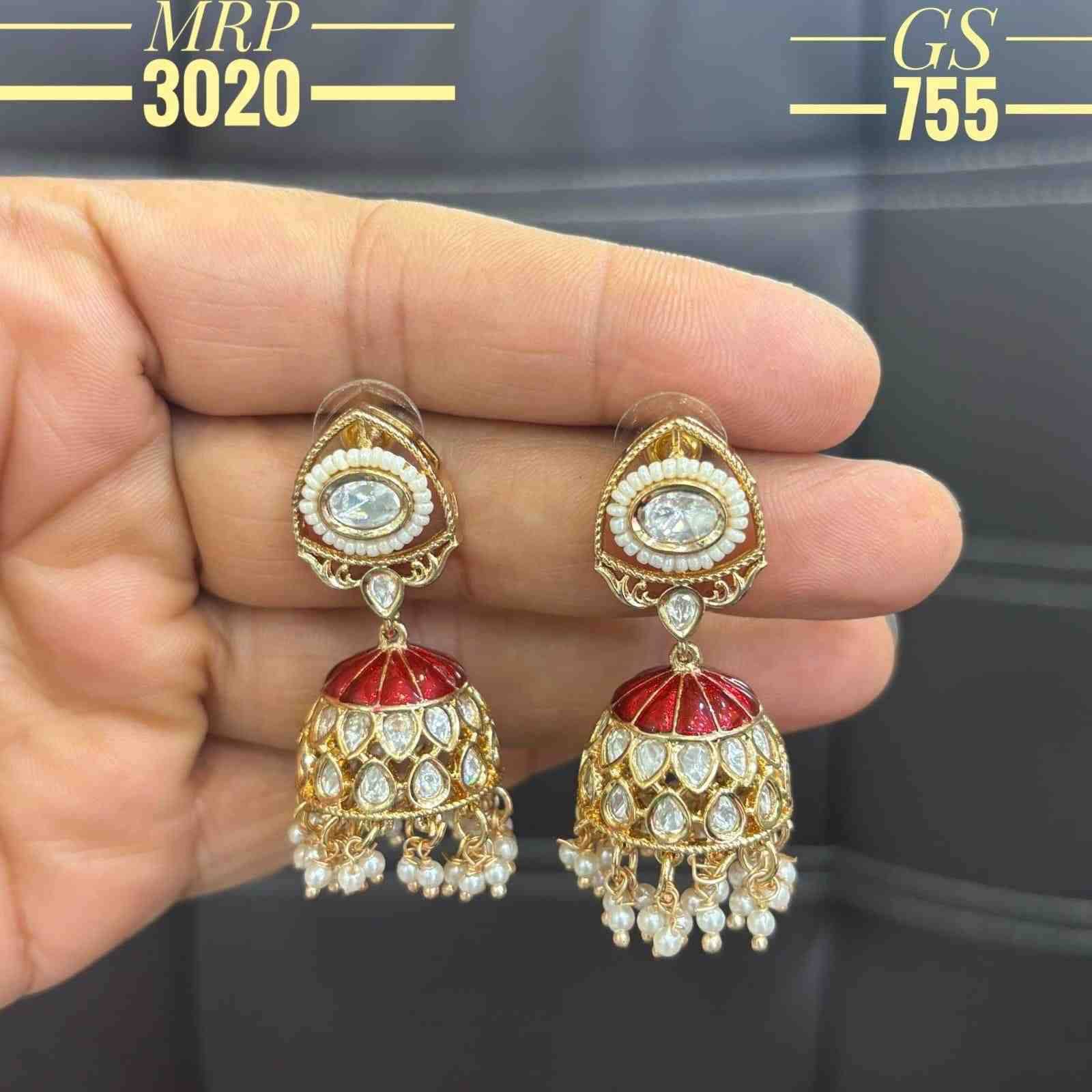 Gs-103 By Fashid Wholesale 01 To 05 Series Traditional Artificial Jewellery For Indian Attire At Exclusive Range.