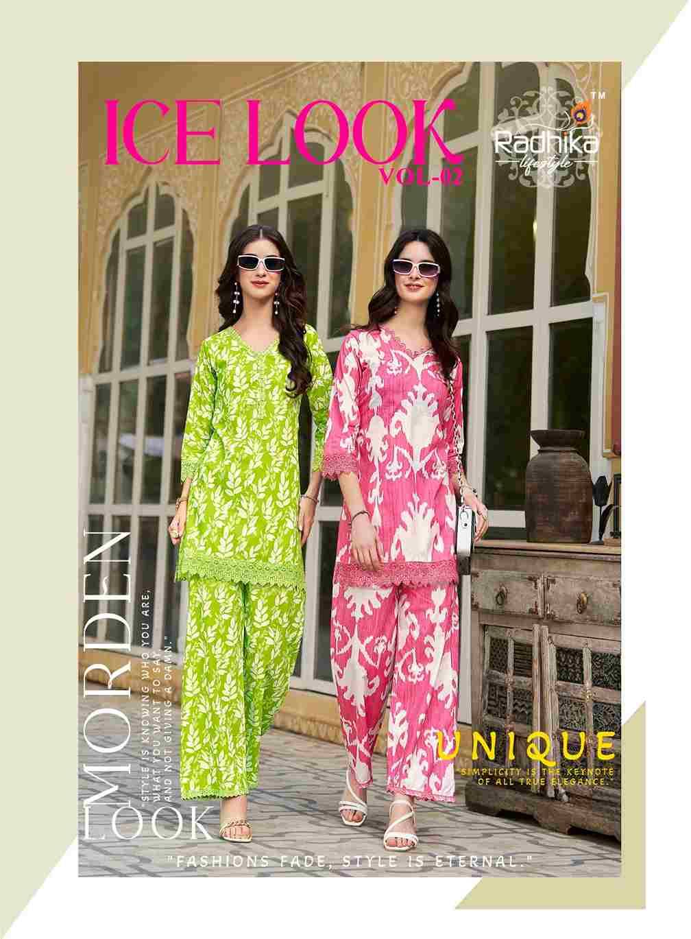 Icelook Vol-2 By Radhika Lifestyle 2001 To 2006 Series Designer Stylish Fancy Colorful Beautiful Party Wear & Ethnic Wear Collection Heavy Cotton Co-Ord At Wholesale Price