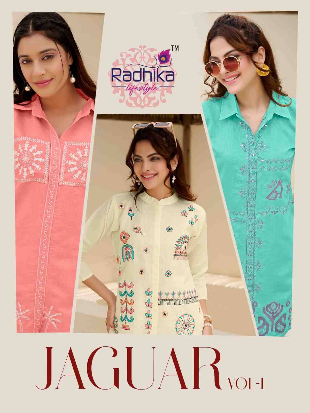 Jaguar Vol-1 By Radhika Lifestyle 1001 To 1006 Series Designer Stylish Fancy Colorful Beautiful Party Wear & Ethnic Wear Collection Vertican Co-Ords At Wholesale Price