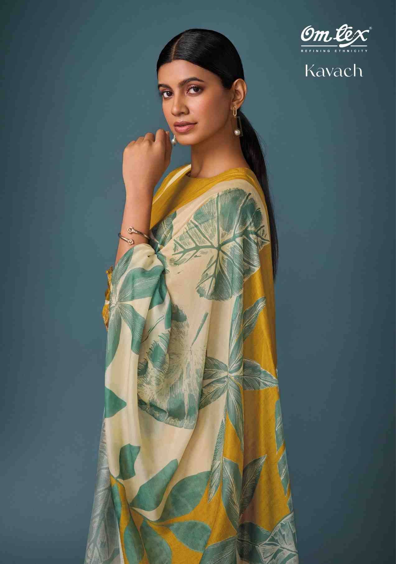 Kavach By Om Tex 7741-A To 7741-D Series Beautiful Suits Stylish Fancy Colorful Party Wear & Ethnic Wear Silk Dresses At Wholesale Price