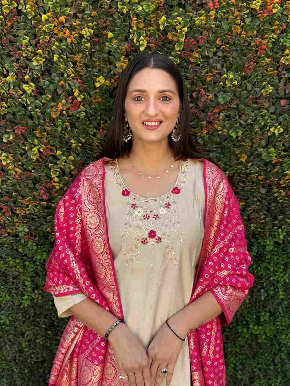 Kr-357 By Fashid Wholesale Designer Festive Suits Collection Beautiful Stylish Fancy Colorful Party Wear & Occasional Wear Roman Silk Kurti With Pent At Wholesale Price