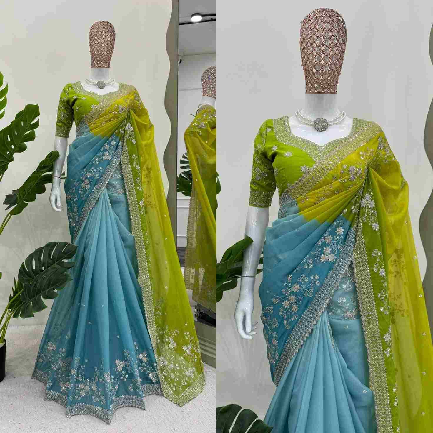 K-552 By Fashid Wholesale Indian Traditional Wear Collection Beautiful Stylish Fancy Colorful Party Wear & Occasional Wear Tibby Silk Sarees At Wholesale Price