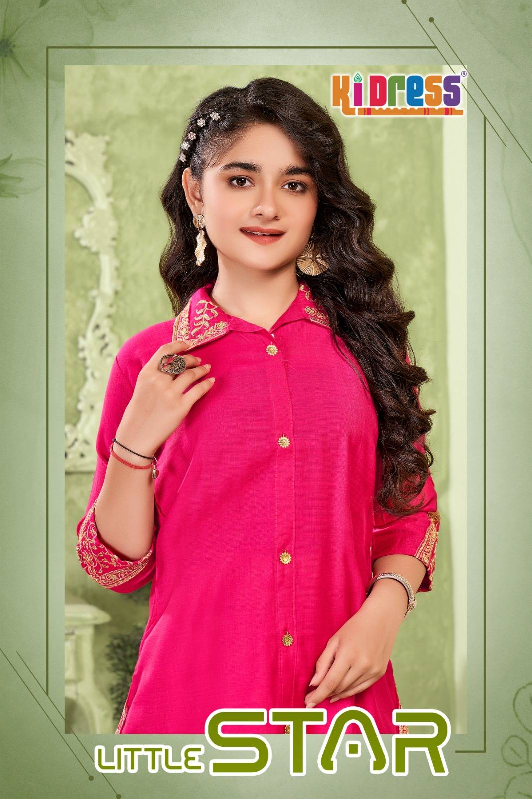 Little Star By Kidress 101 To 102 Series Designer Stylish Fancy Colorful Beautiful Party Wear & Ethnic Wear Collection Vatican Co-Ord At Wholesale Price
