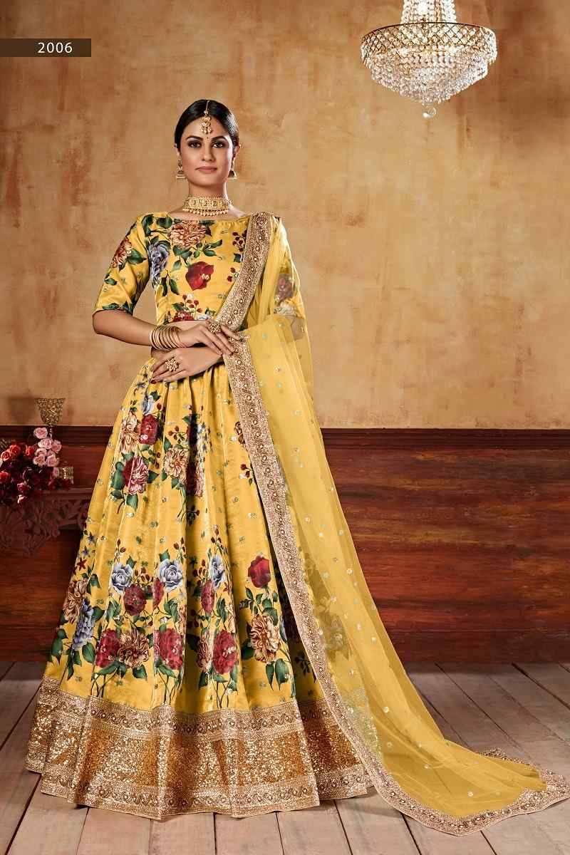 Lishvaa Vol-1 By Fashid Wholesale Designer Beautiful Navratri Collection Occasional Wear & Party Wear Art Silk Lehengas At Wholesale Price