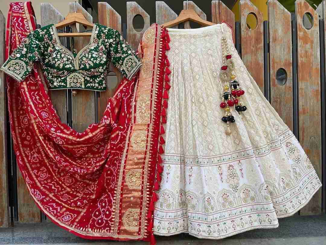 Le-498 By Fashid Wholesale Designer Navratri Beautiful Collection Occasional Wear & Party Wear Georgette Lehengas At Wholesale Price