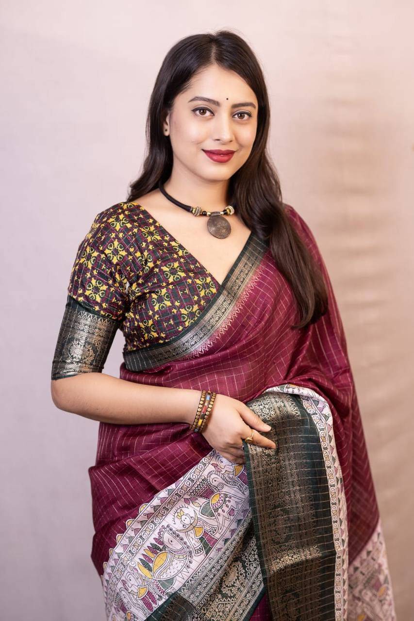 Lc-771 By Fashid Wholesale Indian Traditional Wear Collection Beautiful Stylish Fancy Colorful Party Wear & Occasional Wear Mangalagiri Dola Sarees At Wholesale Price