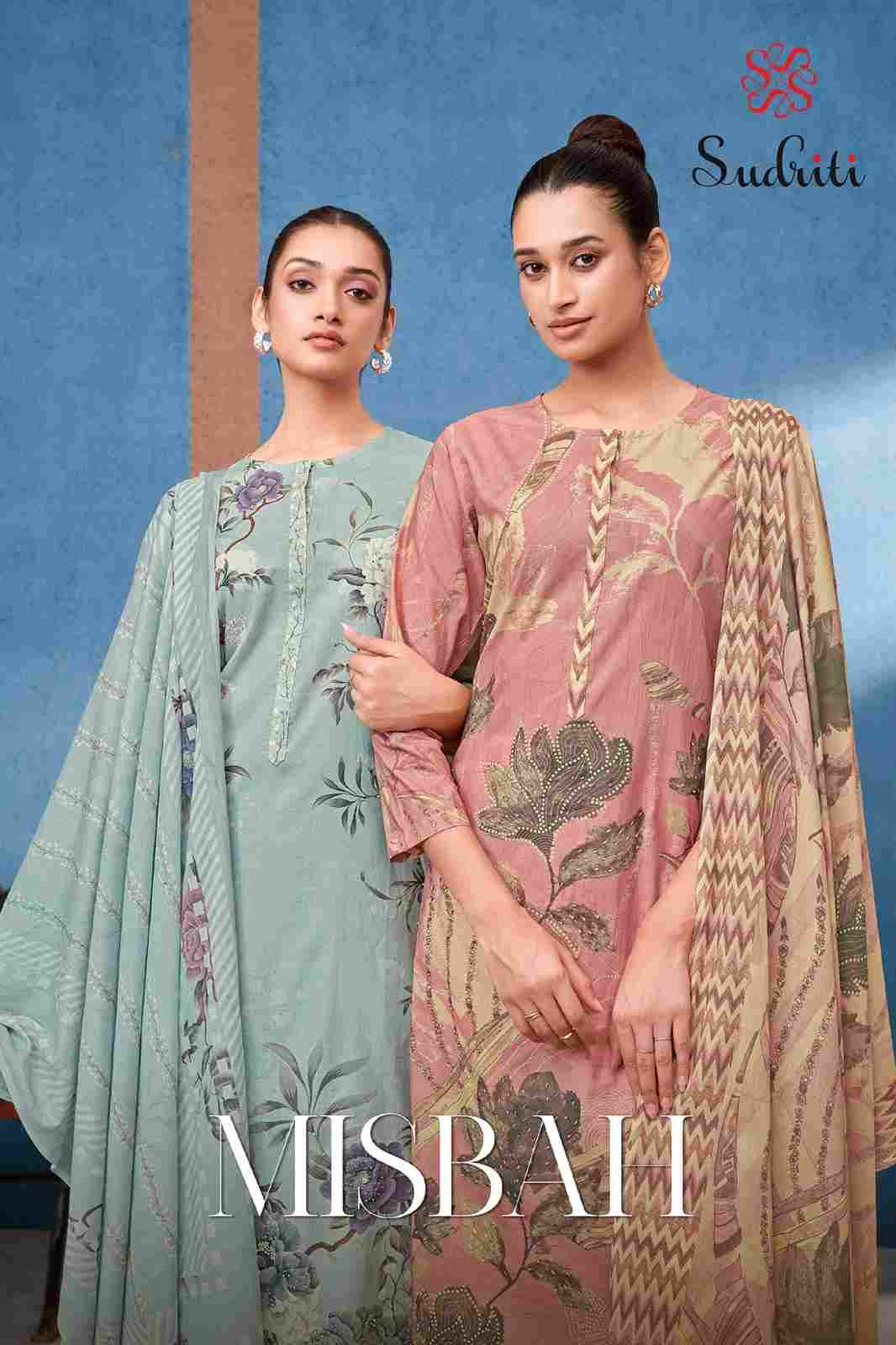 Misbah By Sudriti Beautiful Stylish Festive Suits Fancy Colorful Casual Wear & Ethnic Wear & Ready To Wear Cotton Lawn Print Dresses At Wholesale Price
