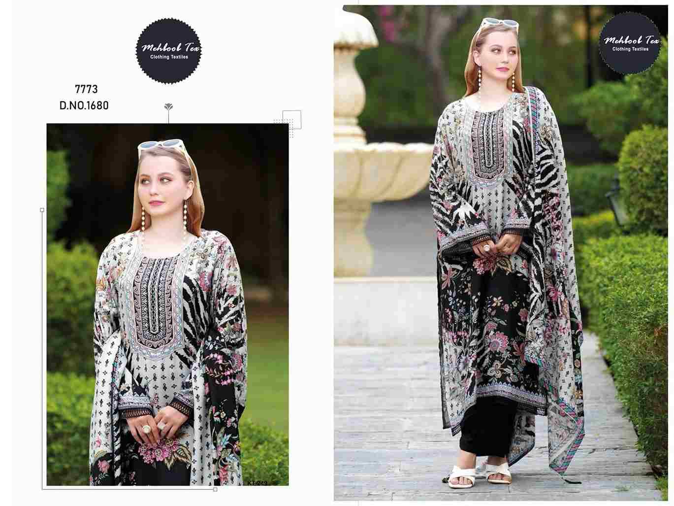 Mehboob Tex Hit Design 1680 By Mehboob Tex Beautiful Pakistani Suits Stylish Fancy Colorful Party Wear & Occasional Wear Viscose Muslin Dresses At Wholesale Price