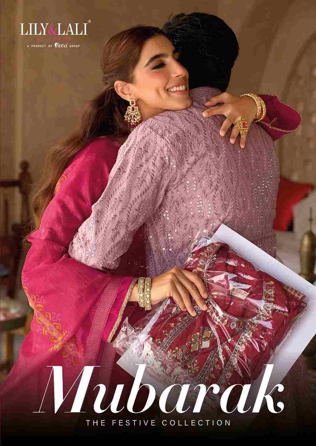 Mubarak By Lily And Lali 27101 To 27104 Series Beautiful Festive Suits Colorful Stylish Fancy Casual Wear & Ethnic Wear Viscose Silk Embroidery Dresses At Wholesale Price