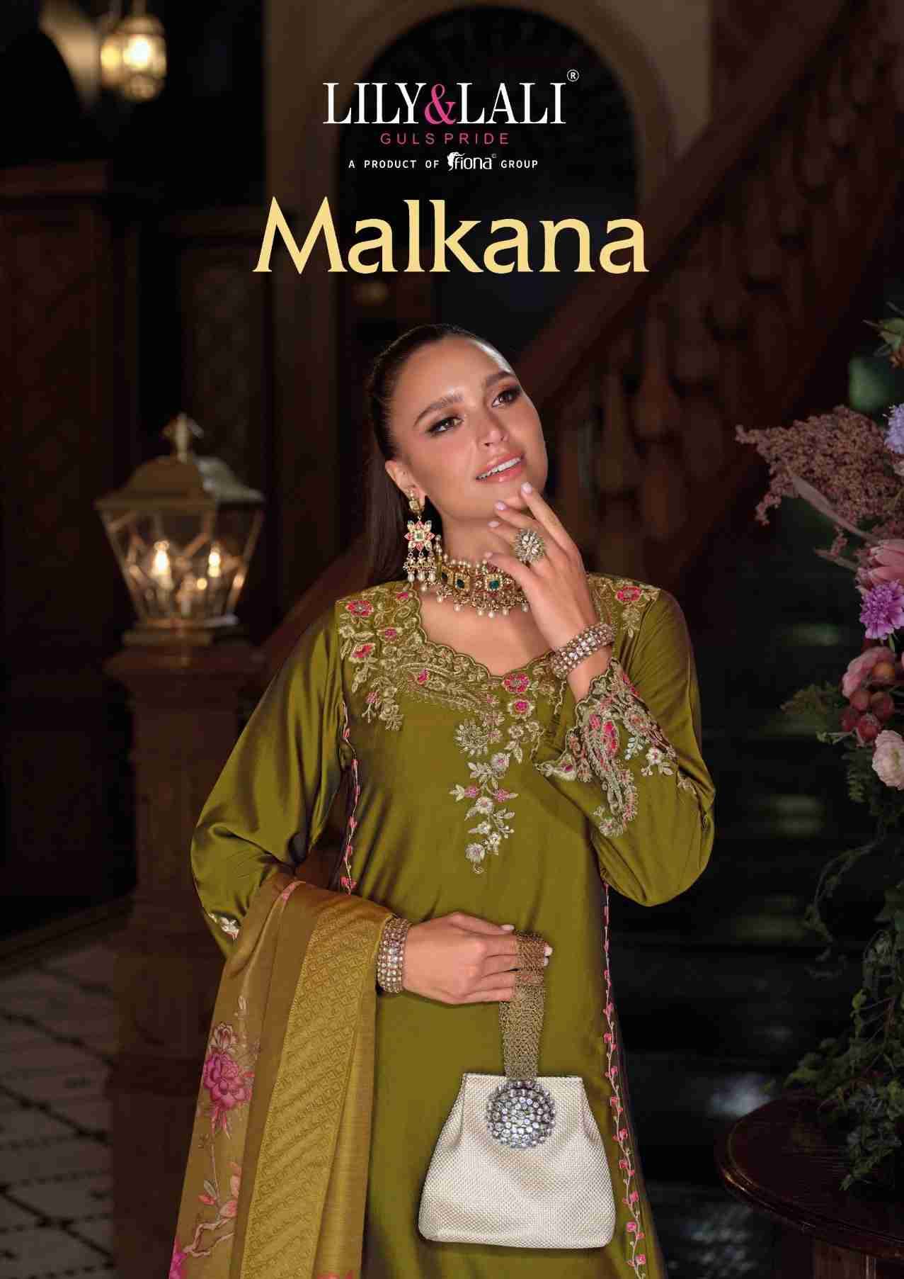 Malkana By Lily And Lali 26911 To 26914 Series Beautiful Festive Suits Colorful Stylish Fancy Casual Wear & Ethnic Wear Viscose Silk Embroidery Dresses At Wholesale Price