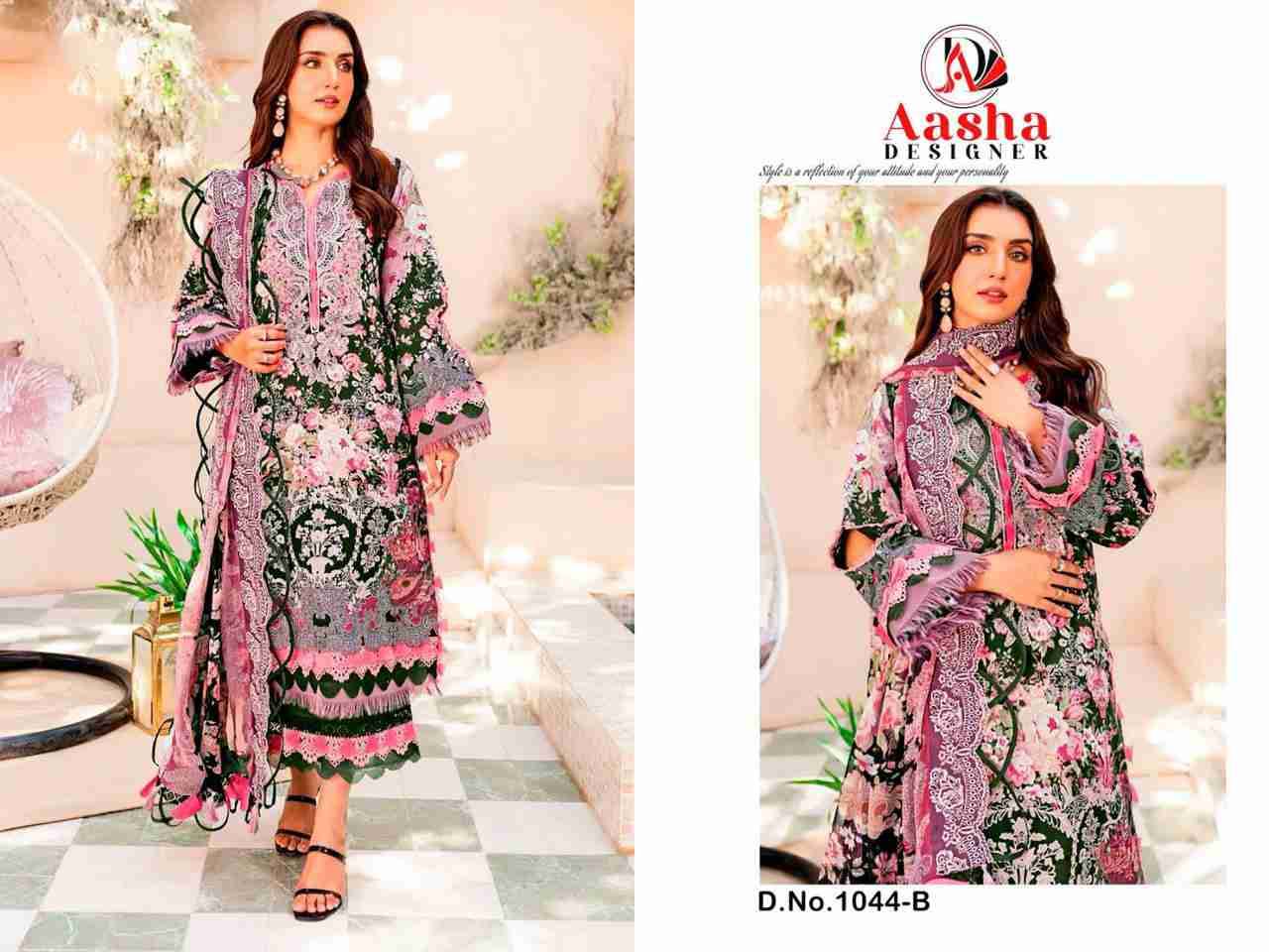 Needle Wonder Vol-1 By Aasha Designer Designer Pakistani Suits Collection Beautiful Stylish Fancy Colorful Party Wear & Occasional Wear Pure Cotton Dresses At Wholesale Price