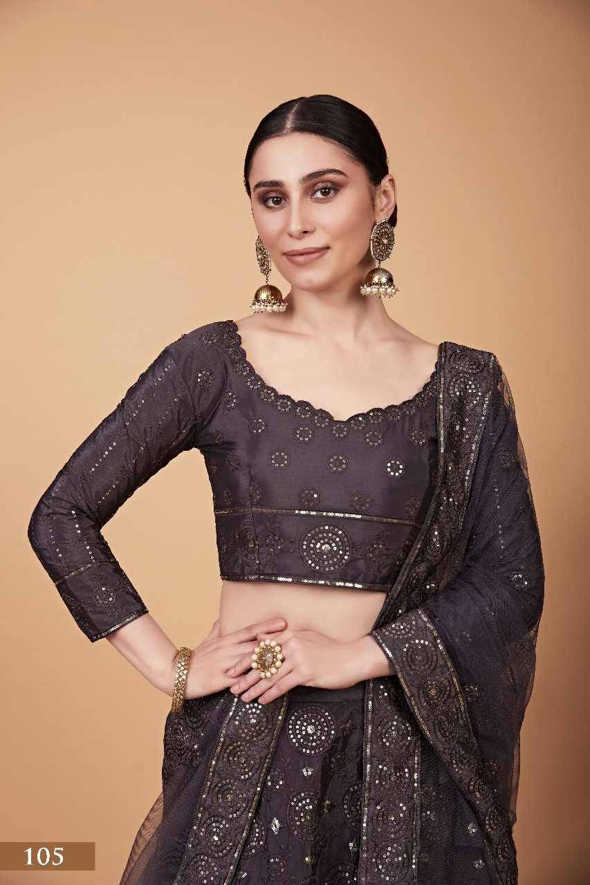 Nayra Vol-1 By Fashid Wholesale Designer Beautiful Wedding Collection Occasional Wear & Party Wear Tabby Silk Lehengas At Wholesale Price