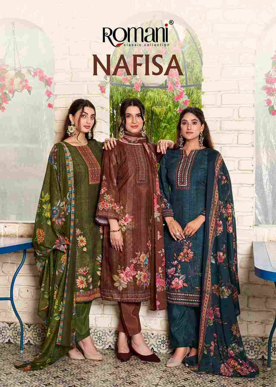 Nafisa By Romani 1110-001 To 1110-008 Series Beautiful Festive Suits Stylish Fancy Colorful Casual Wear & Ethnic Wear Soft Cotton Print Dresses At Wholesale Price