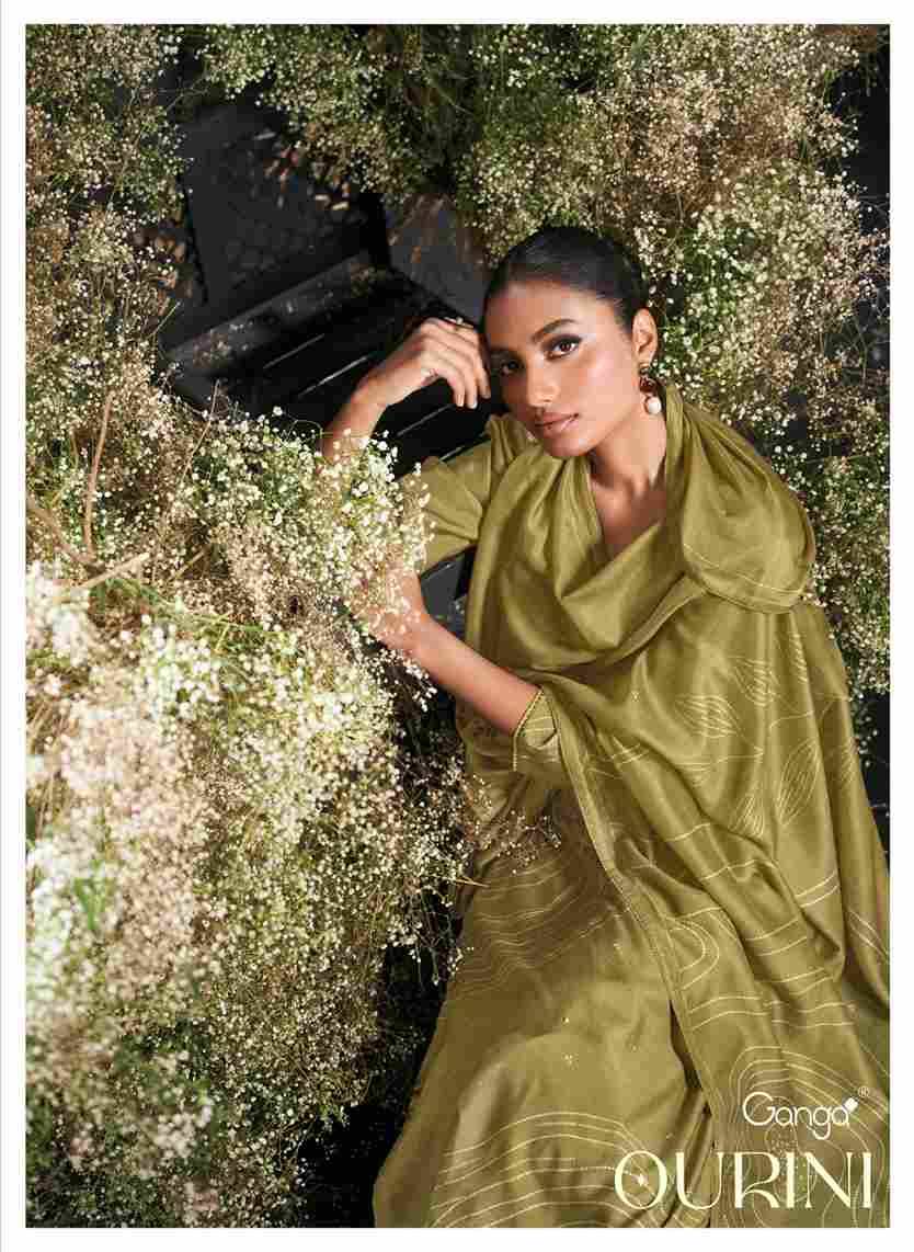 Ourini By Ganga Fashion 2279 To 2284 Series Beautiful Festive Suits Colorful Stylish Fancy Casual Wear & Ethnic Wear Pure Bemberg Silk Dresses At Wholesale Price