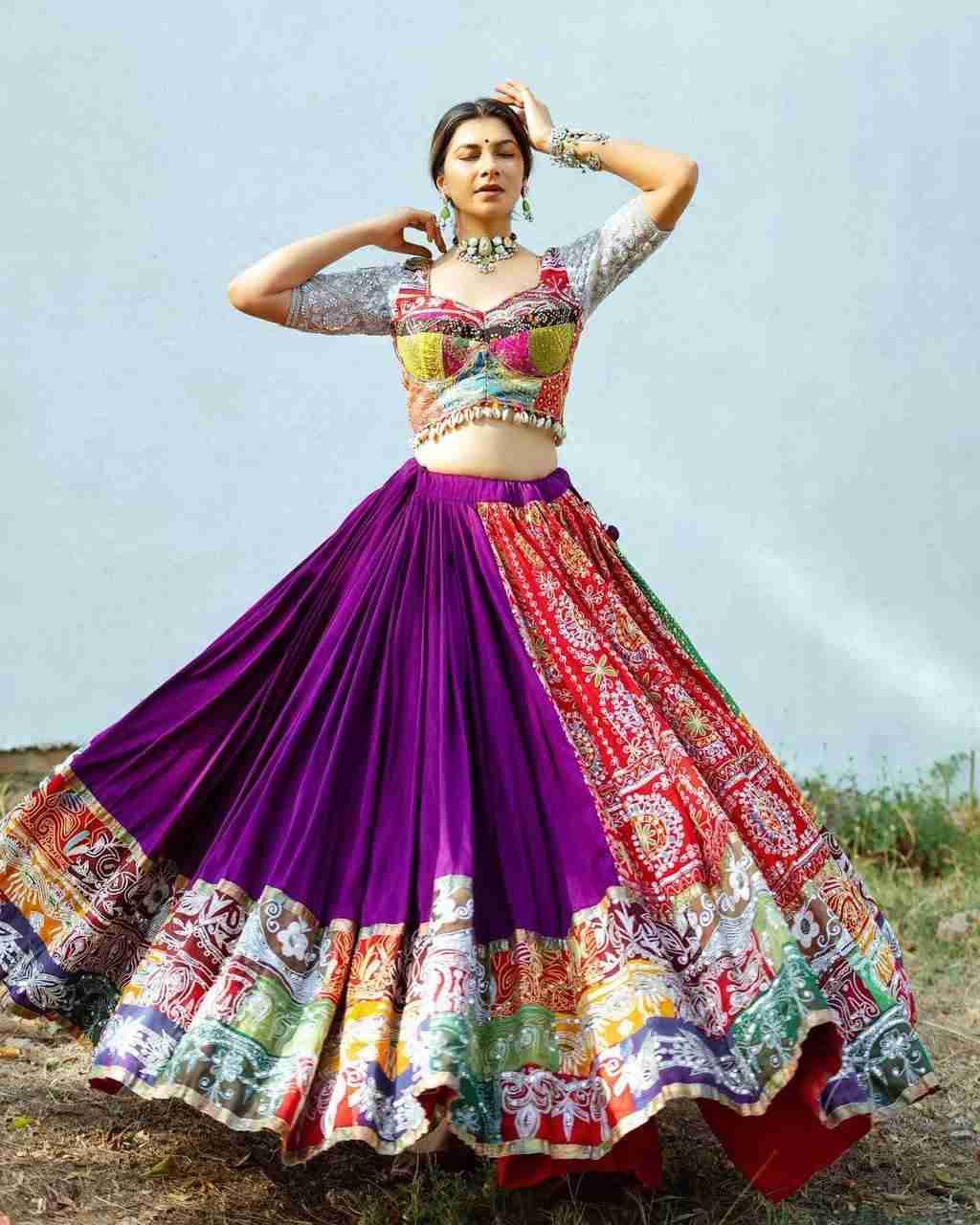 Pc-04 By Fashid Wholesale Wear Collection Beautiful Stylish Colorful Fancy Party Wear & Occasional Wear Heavy Rayon Cotton Lehengas At Wholesale Price