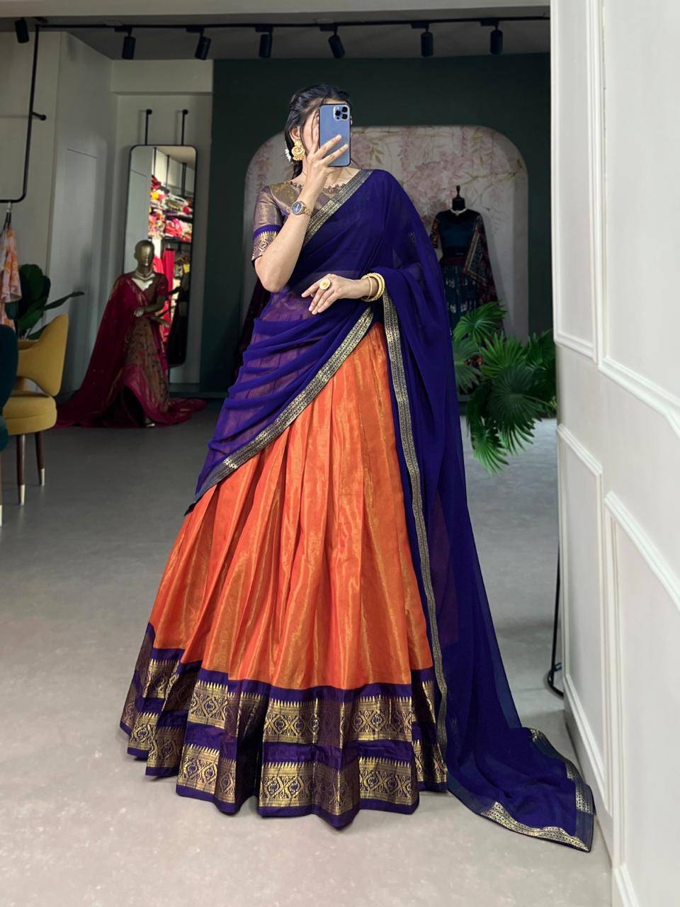 Pc-14 By Fashid Wholesale 01 To 08 Series Wear Collection Beautiful Stylish Colorful Fancy Party Wear & Occasional Wear Poly Cotton Lehengas At Wholesale Price
