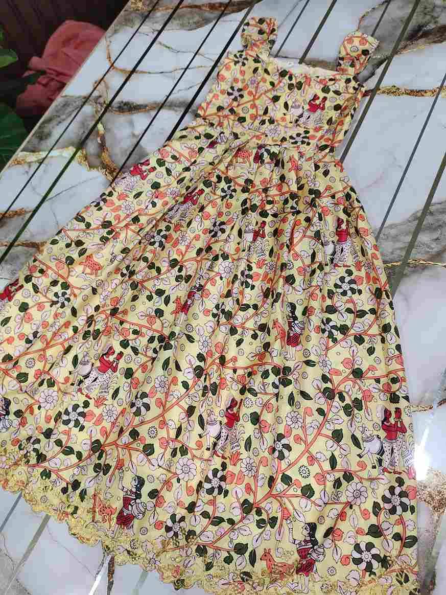 Pv-Kids-Gown Vol-11 By Fashid Wholesale 01 To 10 Series Designer Beautiful Collection Occasional Wear & Party Wear Pure Silk Gowns At Wholesale Price